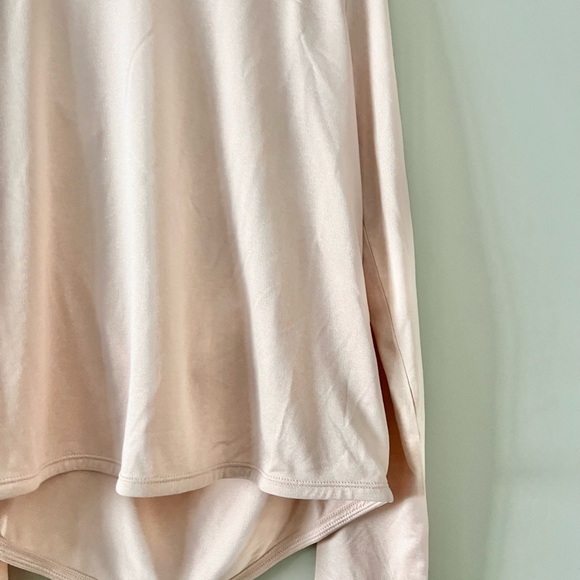 Zella Girl Pink Mesh Open Back Tee Size L 10/12 NWT - Picture 4 of 13